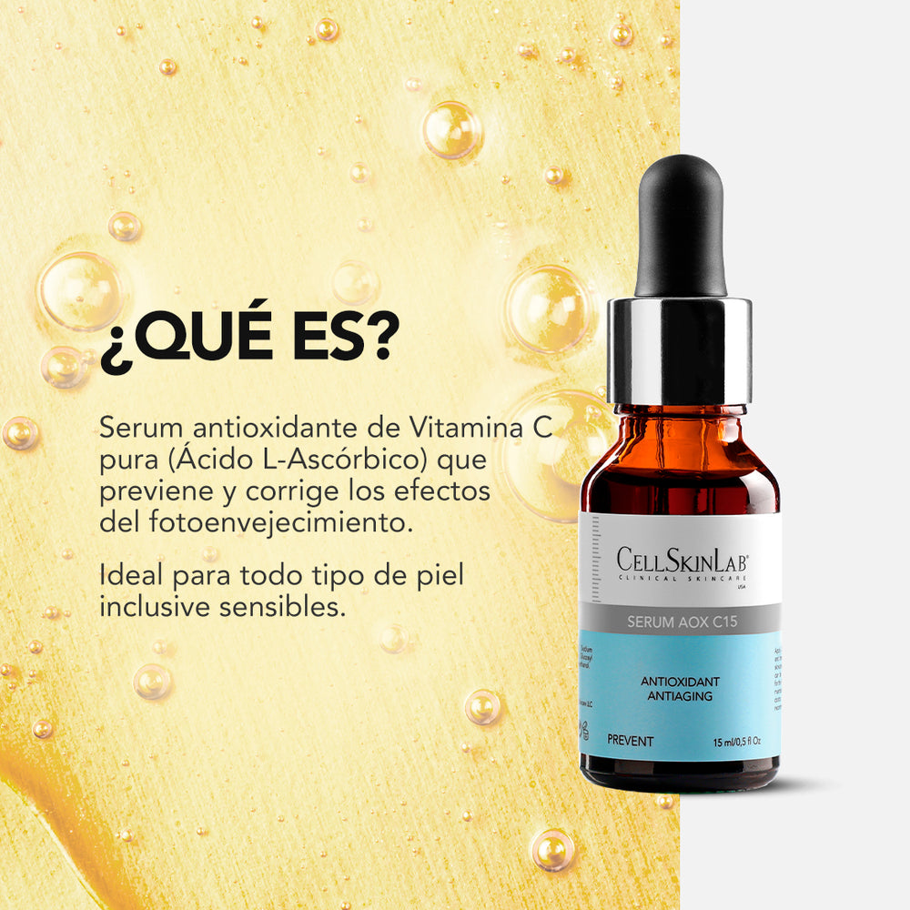 SERUM AOX C15 15 ML – Cellskinlab CL