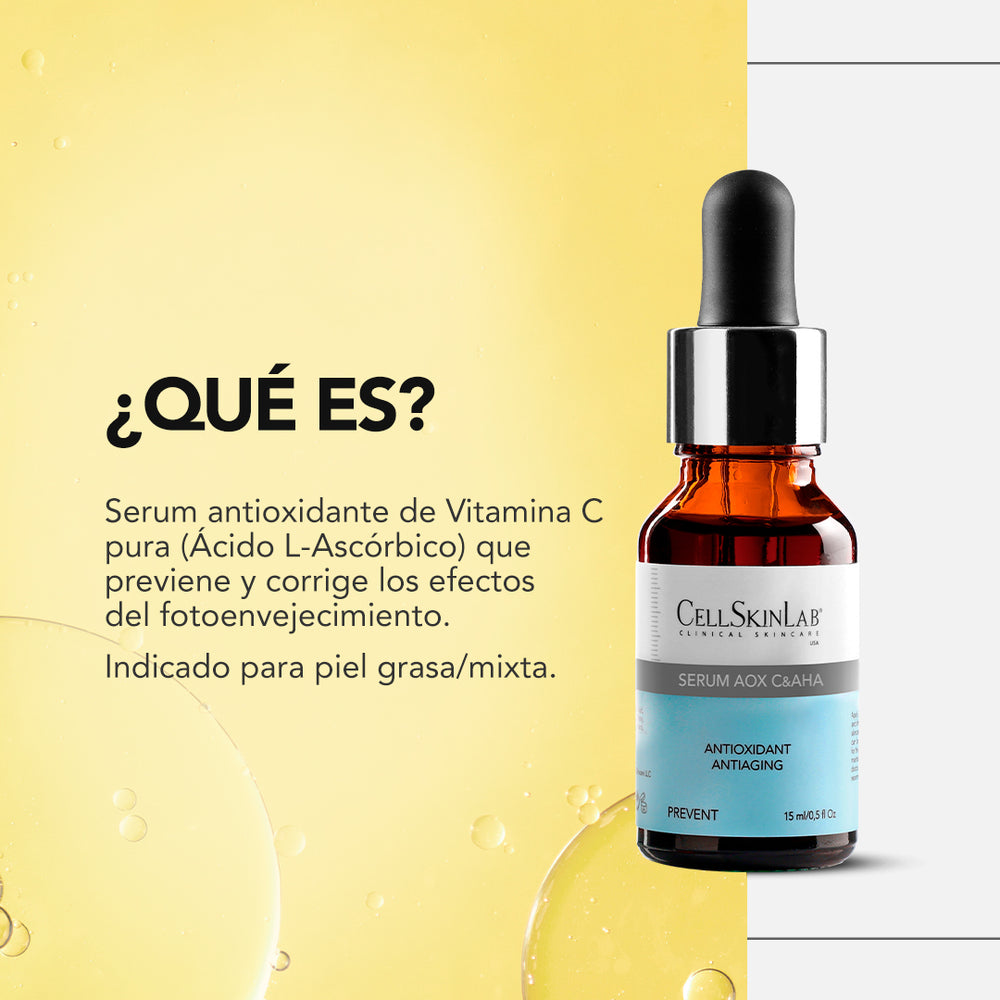 SERUM AOX C&AHA 15 ML – Cellskinlab CL