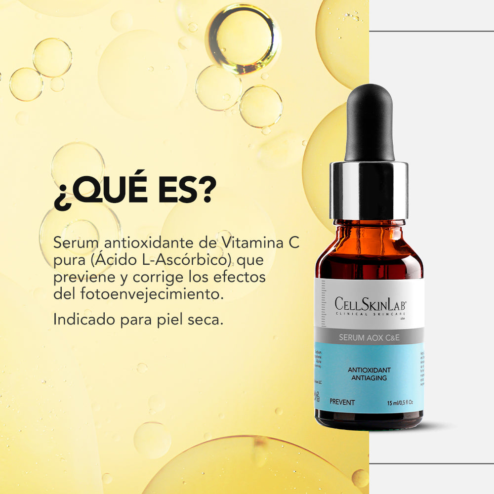 SERUM AOX C&E 15 ML – Cellskinlab CL