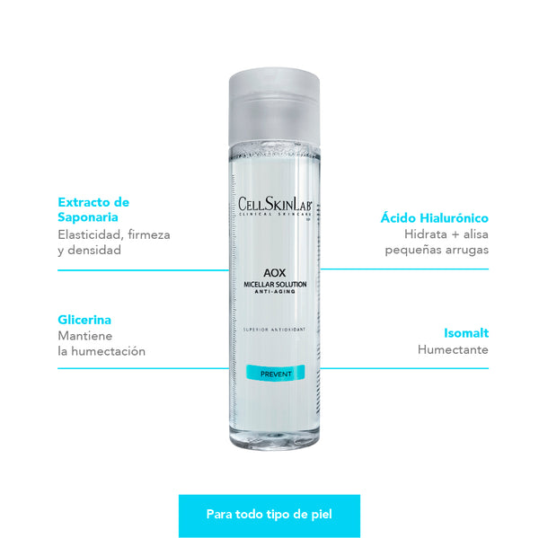 AOX MICELLAR SOLUTION 250 ML